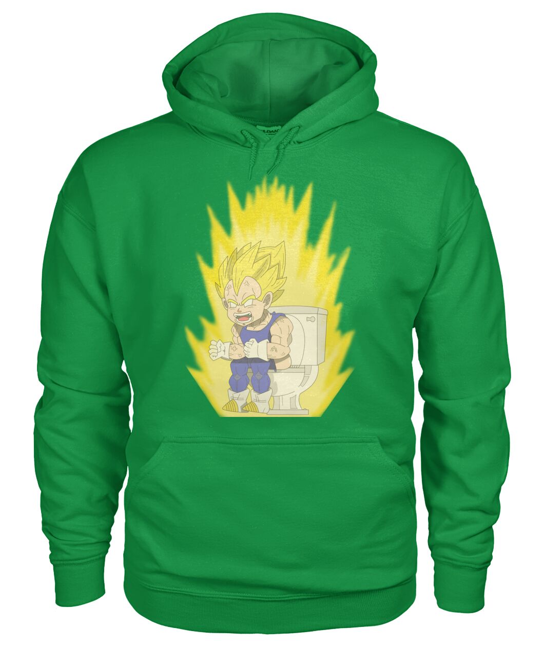 Super Saiyan Toilet (Hoodie & V Necks)