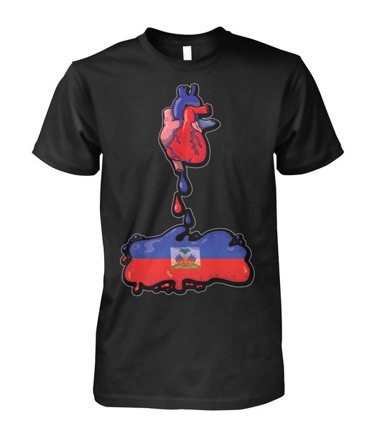 Haitian Heart (T Shirts)
