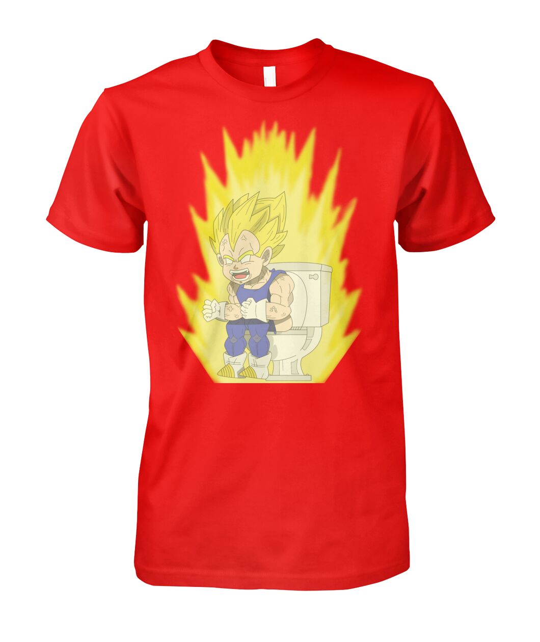 Super Saiyan Toilet (T Shirts)