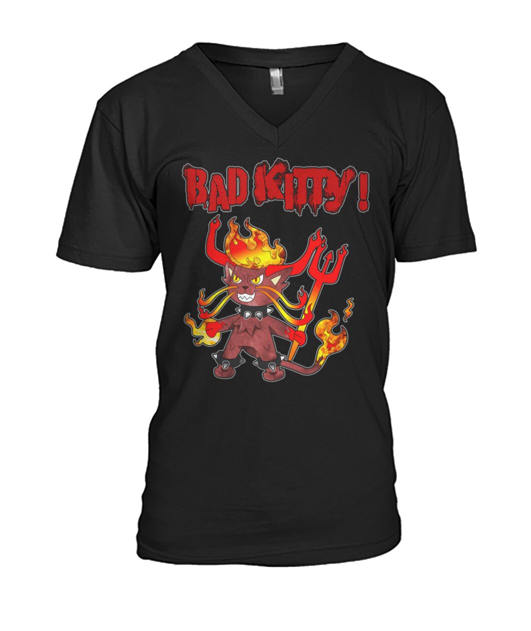 Bad Kitty (Hoodie & V Necks)