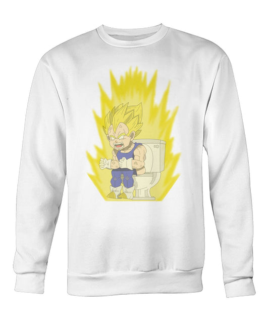 Super Saiyan Toilet (Sweater & Long Sleeve)