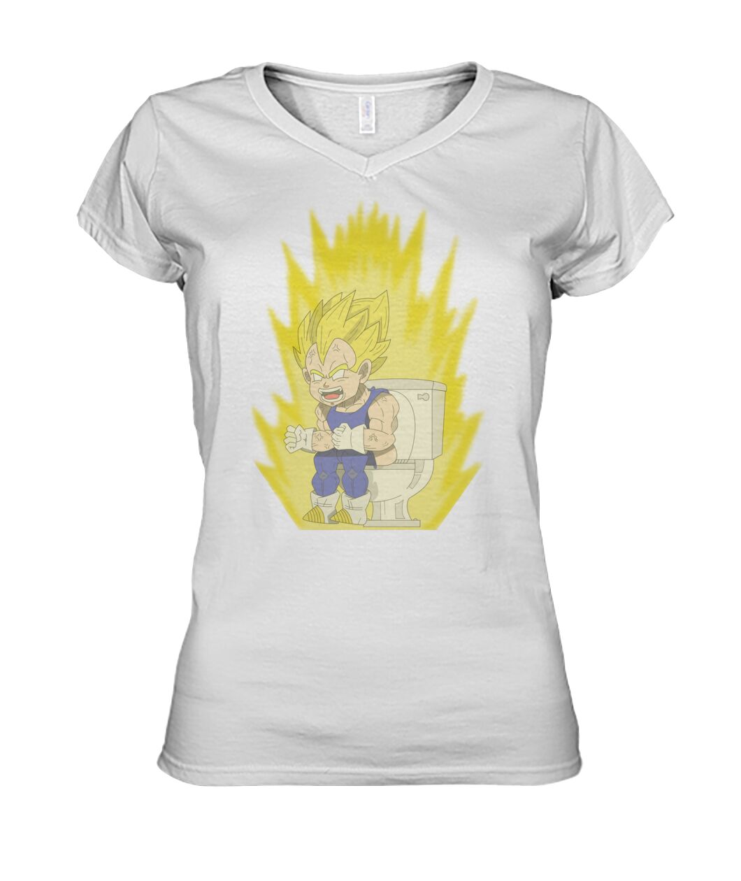 Super Saiyan Toilet (Hoodie & V Necks)