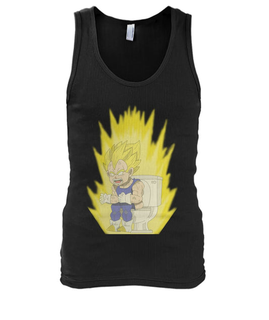 Super Saiyan Toilet (Tank Top & Polo)