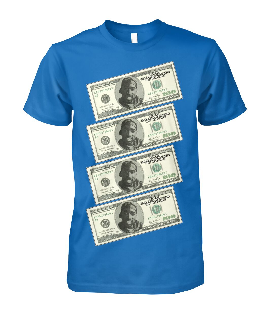 2Pac $100 bills (T Shirts)