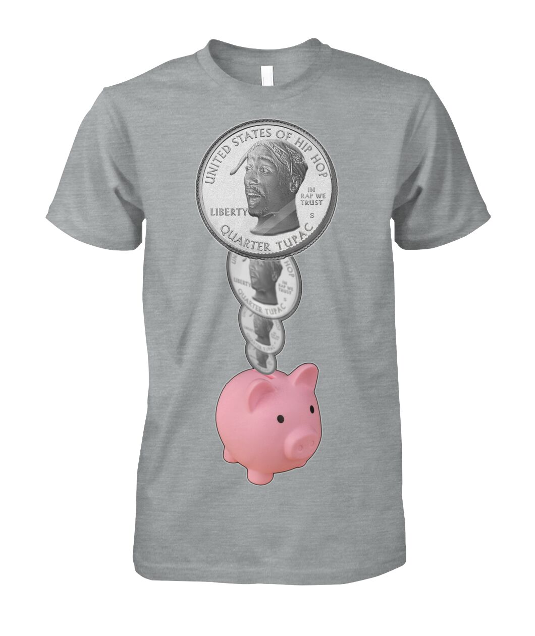 2Pac Piggy Bank (T Shirts)