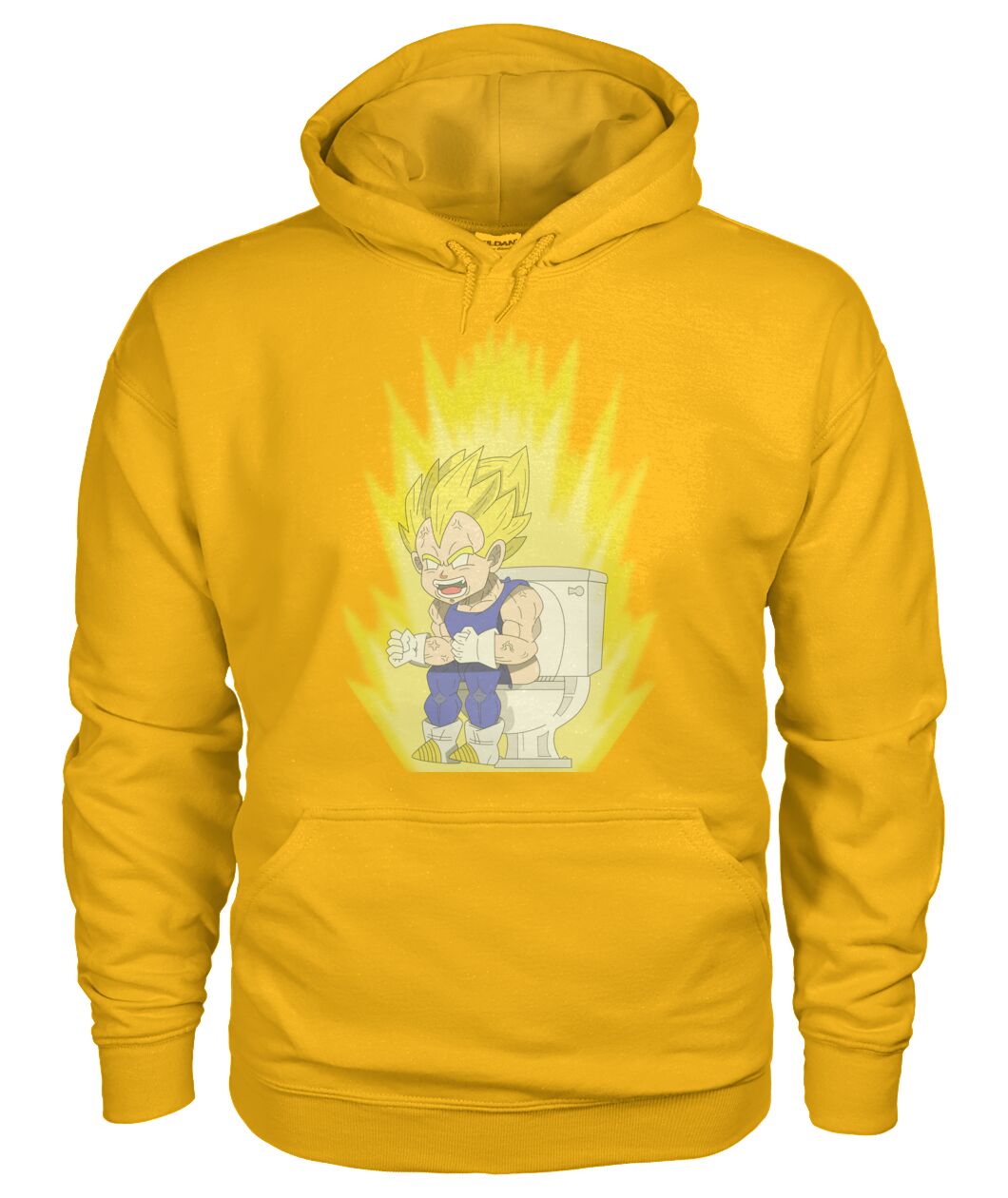 Super Saiyan Toilet (Hoodie & V Necks)