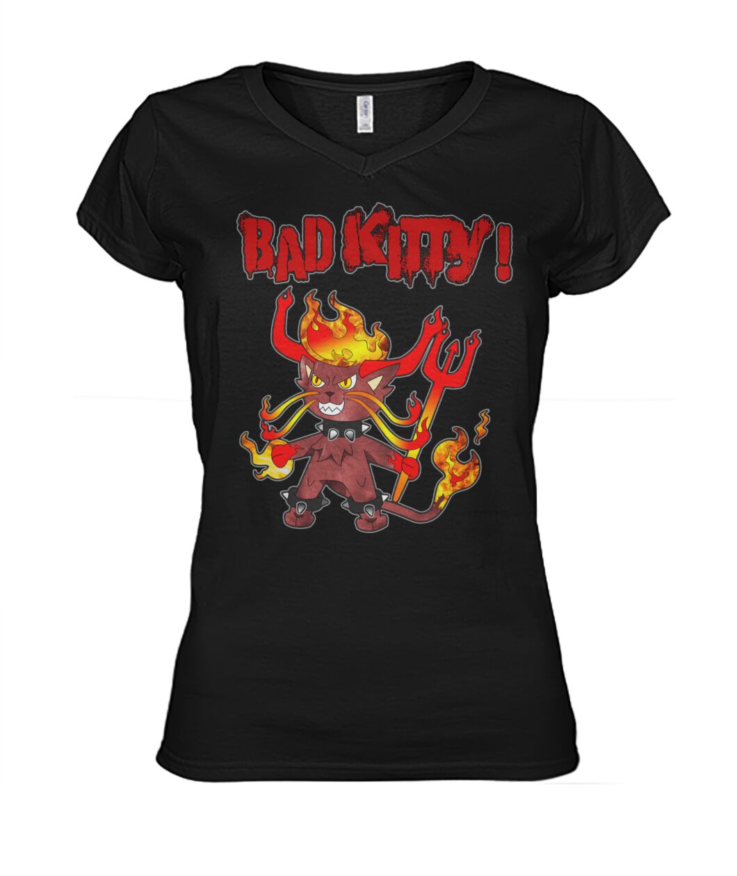 Bad Kitty (Hoodie & V Necks)