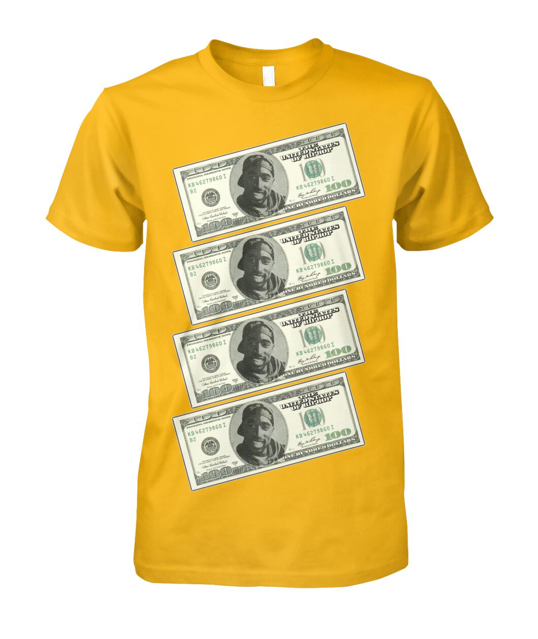 2Pac $100 bills (T Shirts)