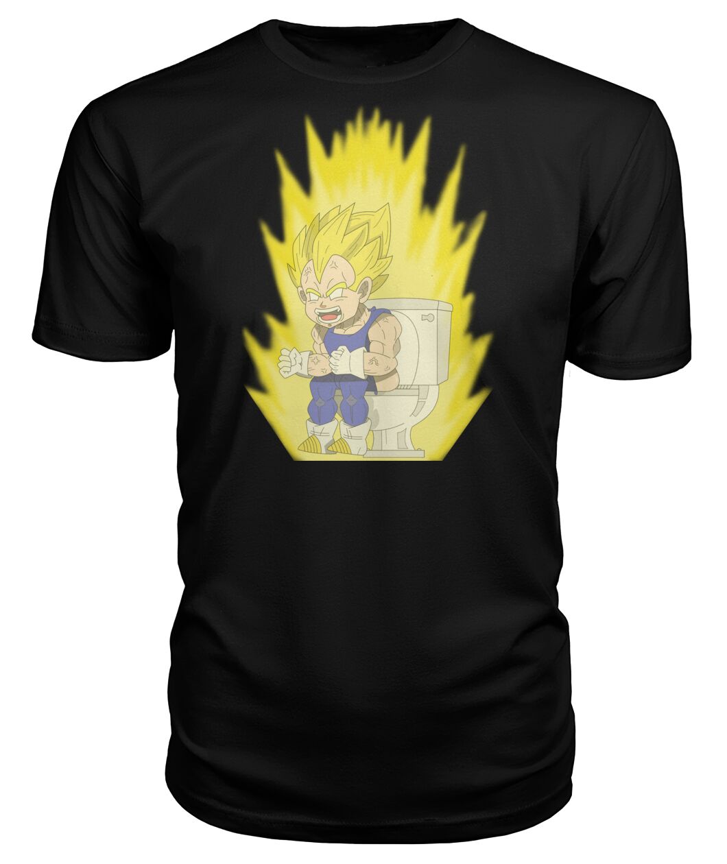 Super Saiyan Toilet (T Shirts)