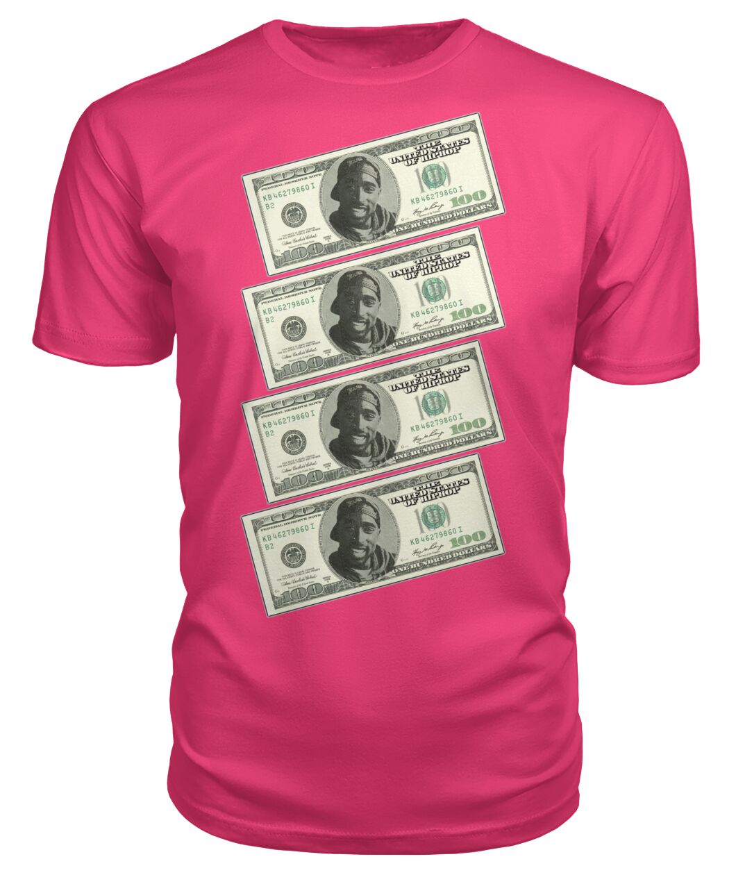2Pac $100 bills (T Shirts)