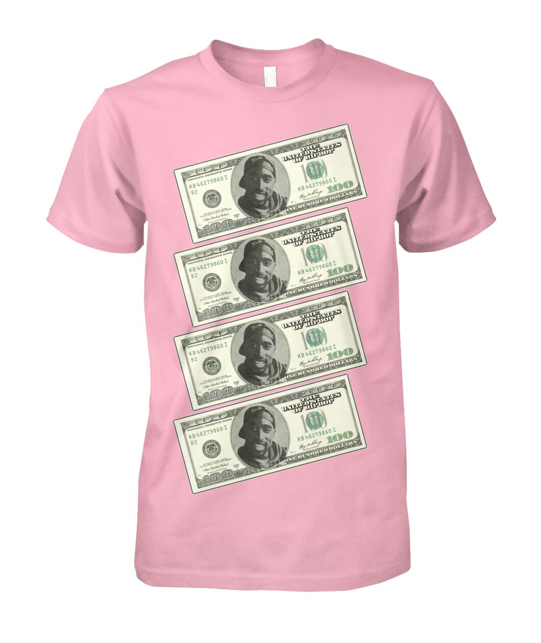 2Pac $100 bills (T Shirts)