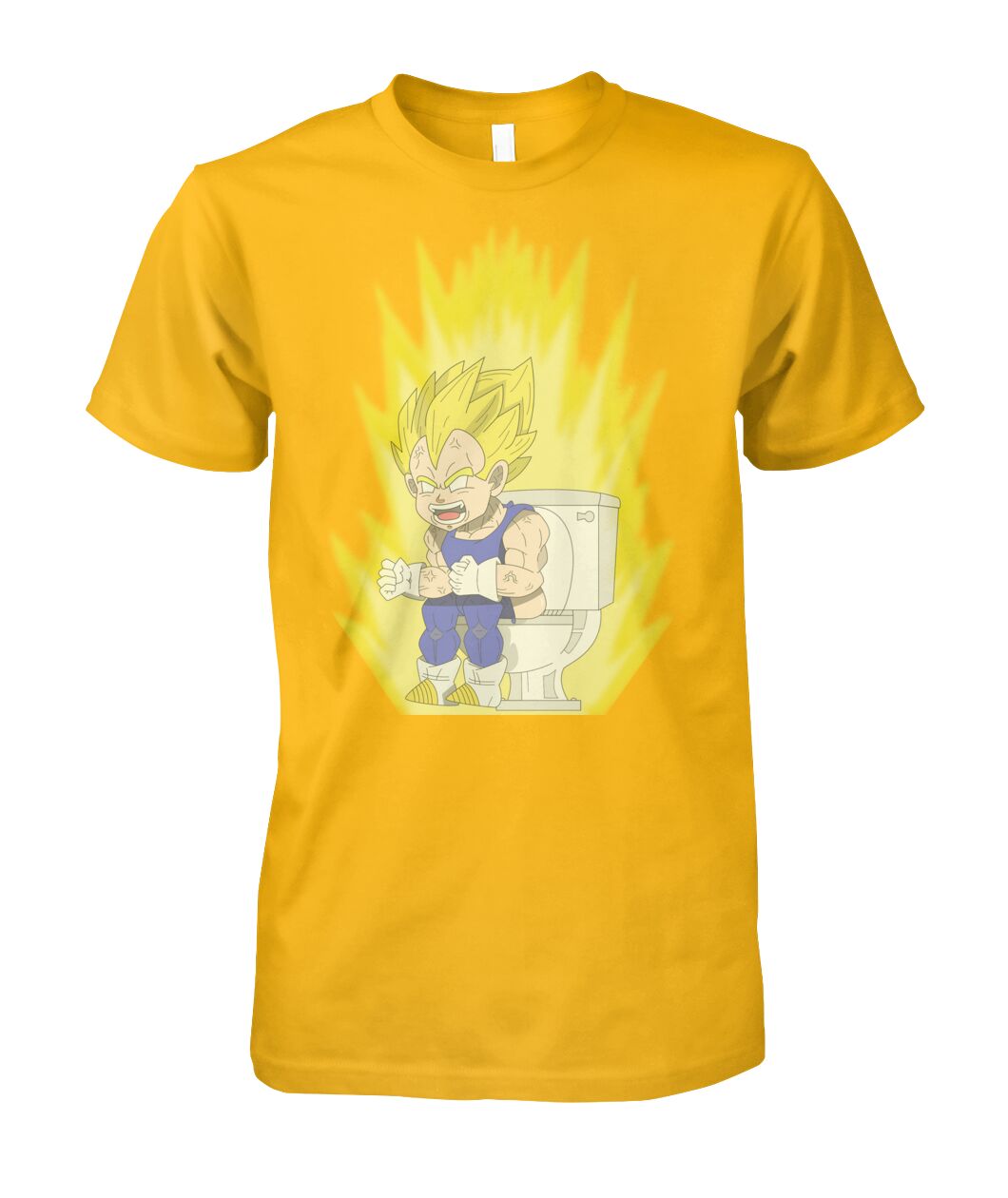 Super Saiyan Toilet (T Shirts)