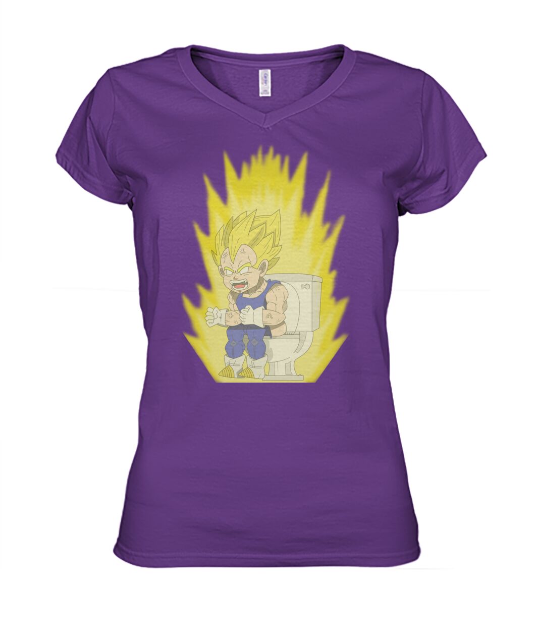 Super Saiyan Toilet (Hoodie & V Necks)