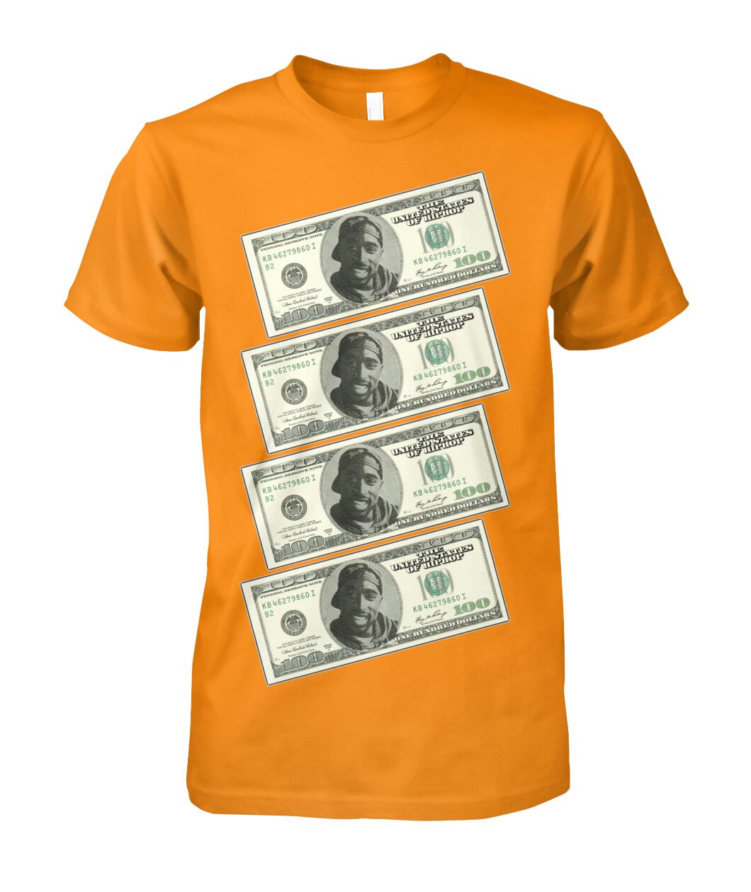2Pac $100 bills (T Shirts)