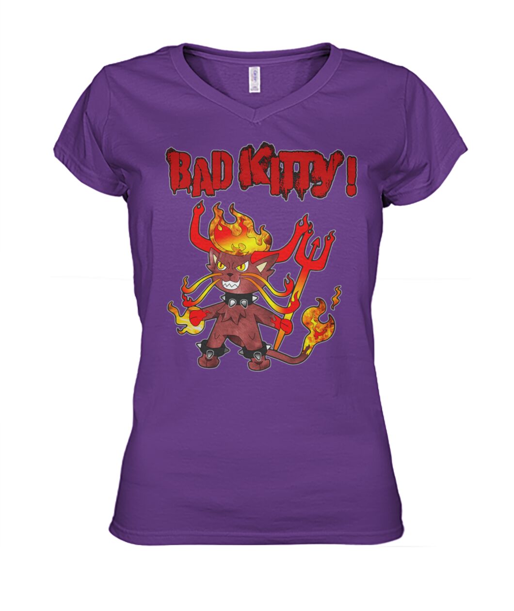 Bad Kitty (Hoodie & V Necks)