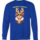 Merry Litmas Reindeer (Hoodie & More) Crew Neck Sweatshirt