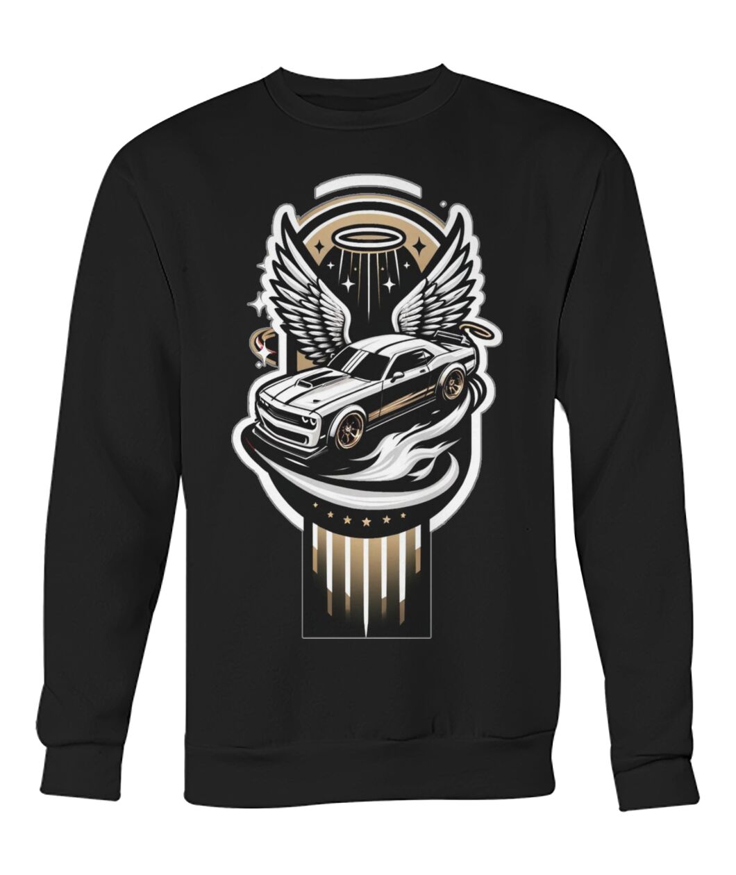 Angel Car 1 (Sweater & More) Crew Neck Sweatshirt