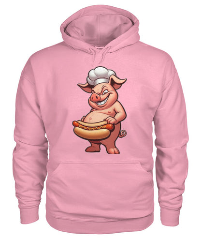 Chef Pig Hotdog (Hoodie & More) Unisex Hoodie