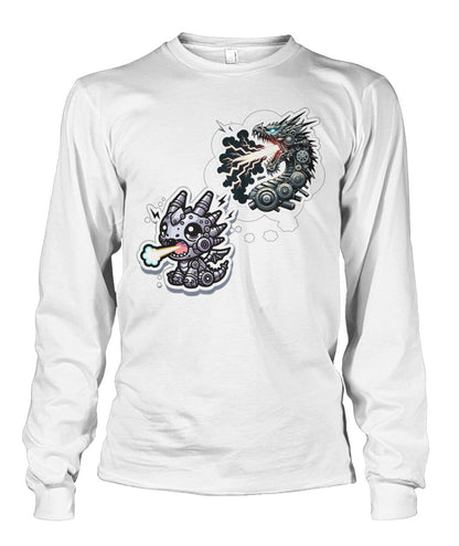 Mech Dragon (Hoodie & More) Unisex Long Sleeve