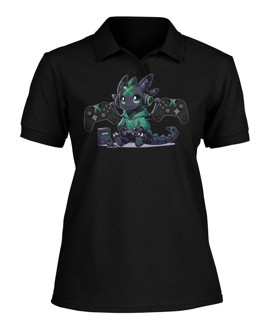 Console Dragons Green (Tank Top & Polo)