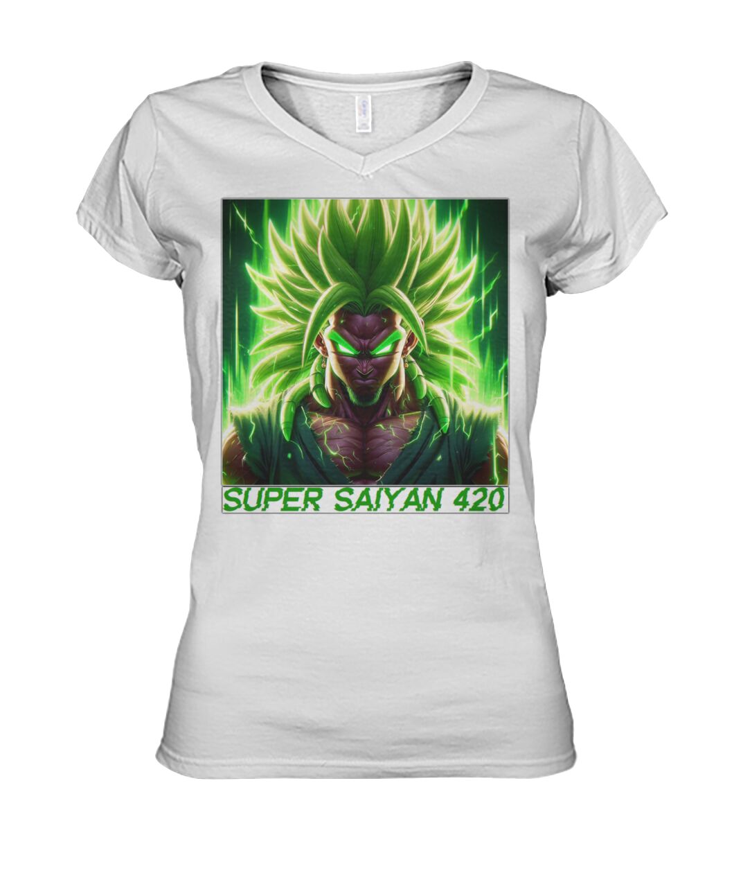 Super Saiyan 420 (Hoodie & V Necks)