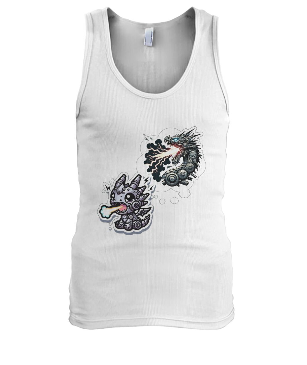 Mech Dragon (TankTop & More) Men's Tank Top