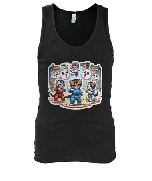 Cat Fighters 1 (TankTop & More) Men's Tank Top
