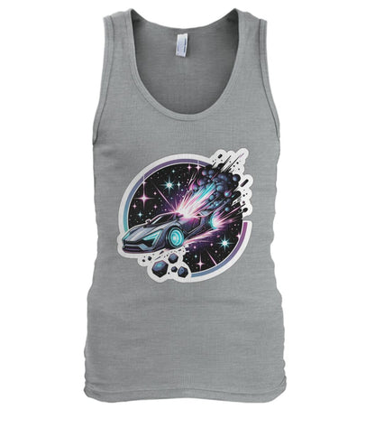 Cosmic Car Crash (TankTop & More) Men's Tank Top
