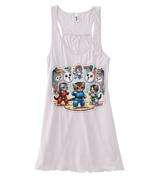 Cat Fighters 1 (TankTop & More) Women's Flowy Tank