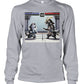 Karate vs Samurai Cat (Hoodie & More) Unisex Long Sleeve