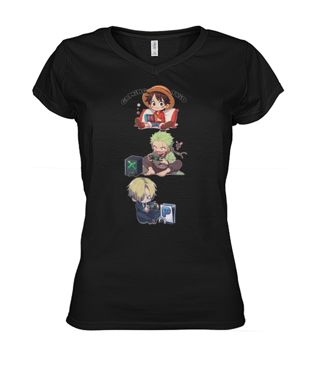 Gaming Trio 2 (Hoodie & V Necks)