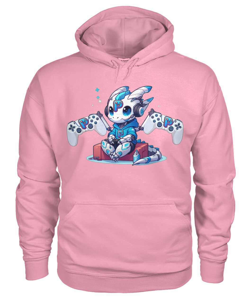 Console Dragons Blue (Hoodie & V Necks)