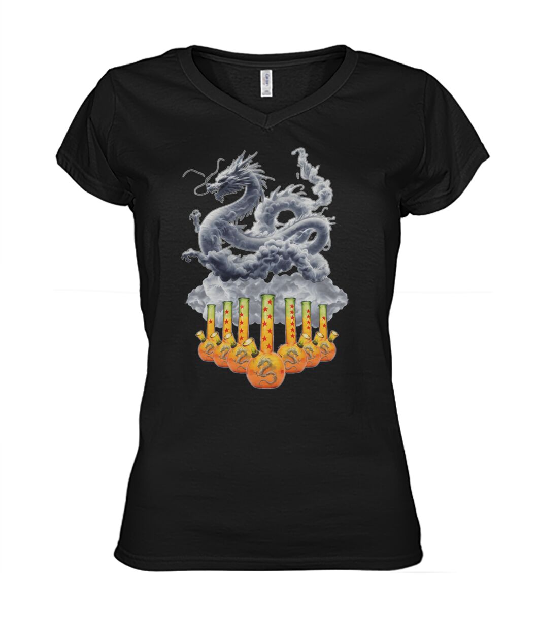 7 Dragon Bongs (Hoodie & V Necks)