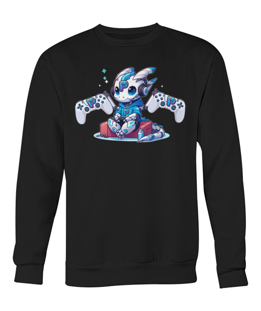 Console Dragons Blue (Sweater & Long Sleeve)