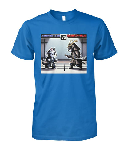 Karate vs Samurai Cat (T-Shirt & More)