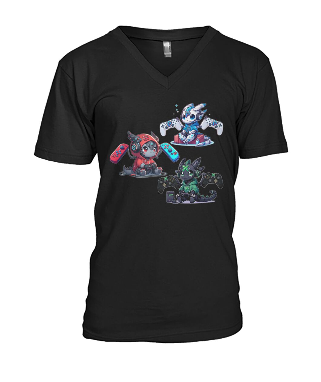 Console Dragons (Hoodie & V Necks)