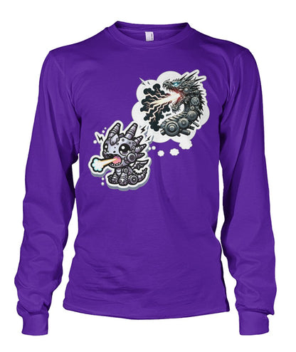 Mech Dragon (Hoodie & More) Unisex Long Sleeve