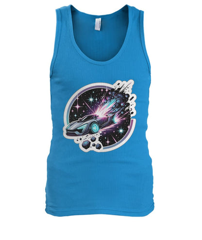 Cosmic Car Crash (TankTop & More) Men's Tank Top