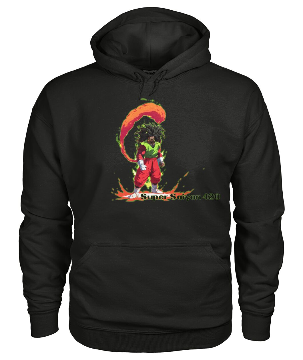 Super Saiyan 420 B (Hoodie & V Necks)