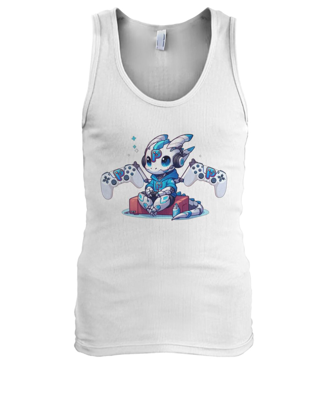 Console Dragons Blue (Tank Top & Polo)