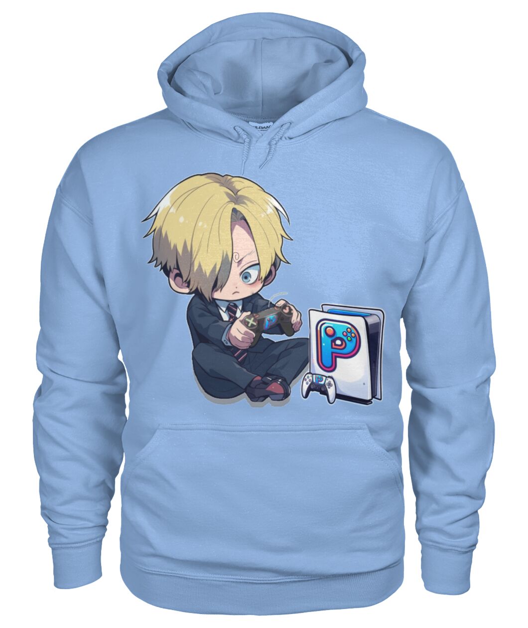 Gaming Trio Blue (Hoodie & V Necks)