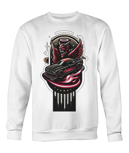 Demon Car 1 (Sweater & More) Crew Neck Sweatshirt