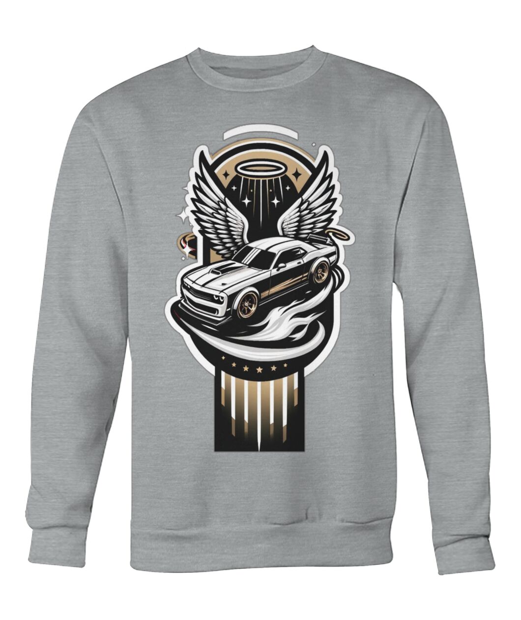 Angel Car 1 (Sweater & More) Crew Neck Sweatshirt