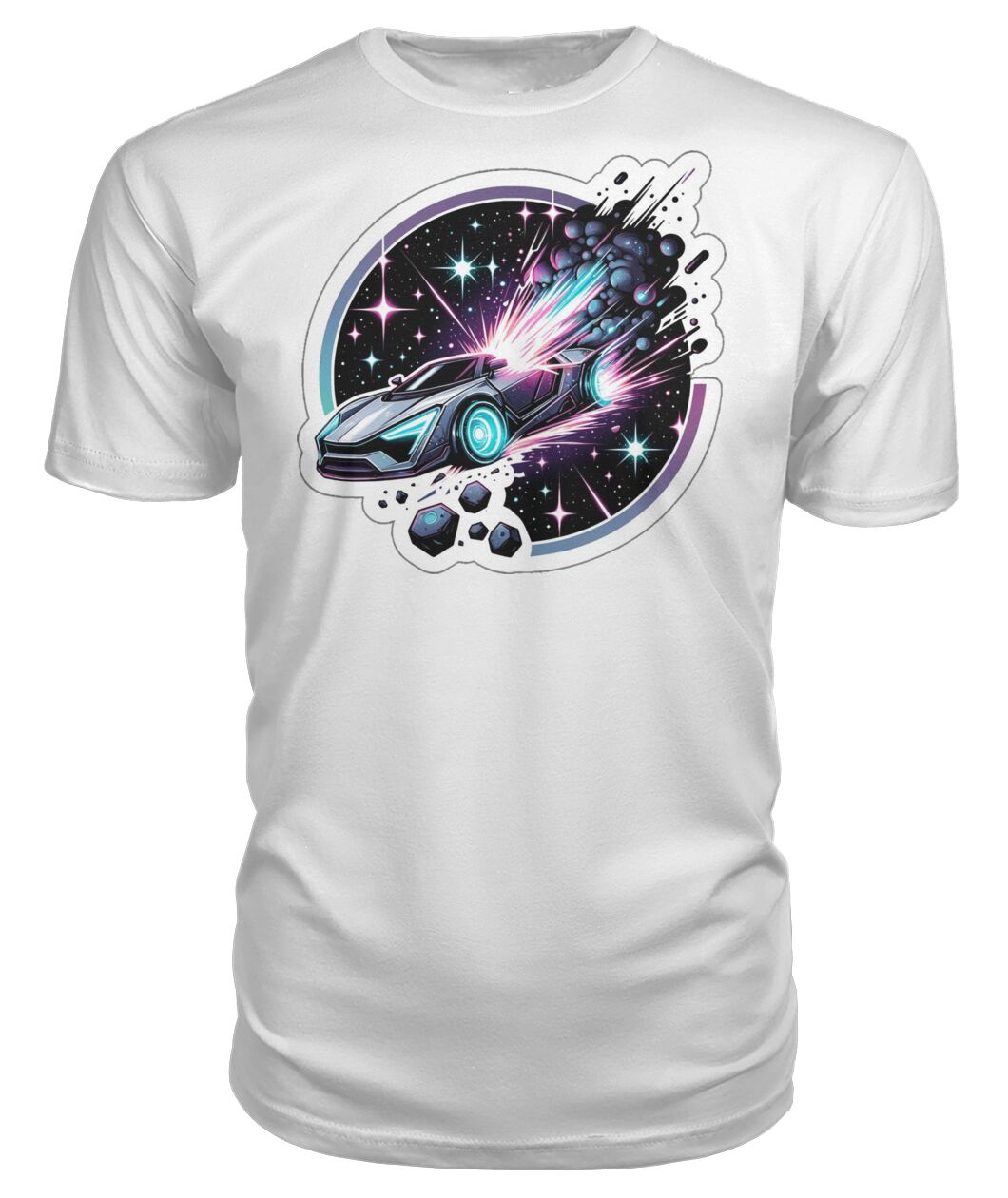 Cosmic Car Crash (Sweater & More) Premium Unisex Tee