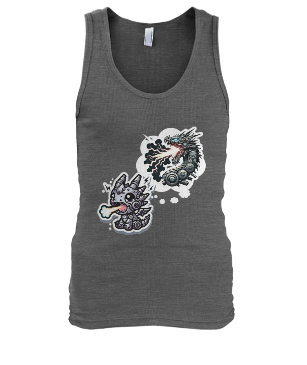 Mech Dragon (TankTop & More) Men's Tank Top