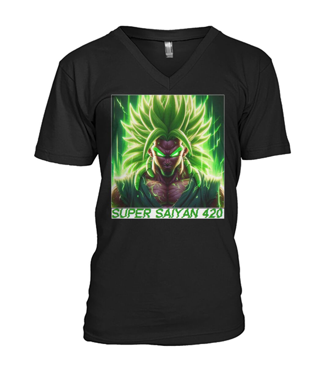 Super Saiyan 420 (Hoodie & V Necks)