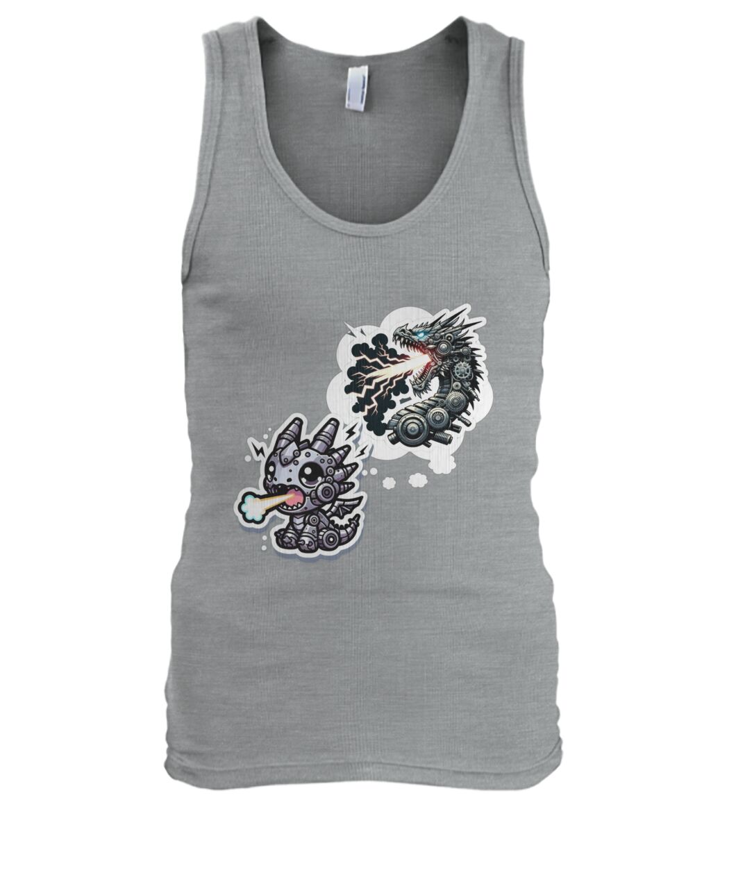 Mech Dragon (TankTop & More) Men's Tank Top