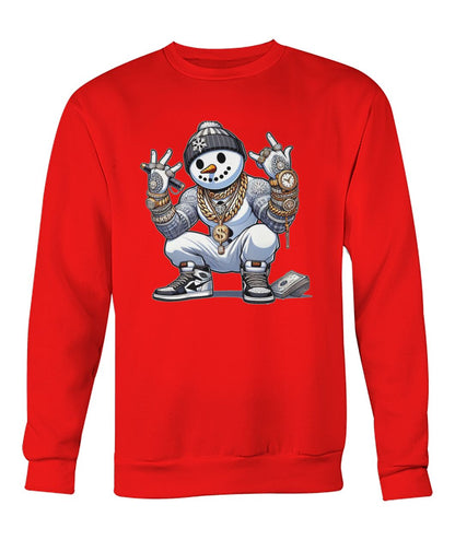 MC Snowballer (Hoodie & More) Crew Neck Sweatshirt