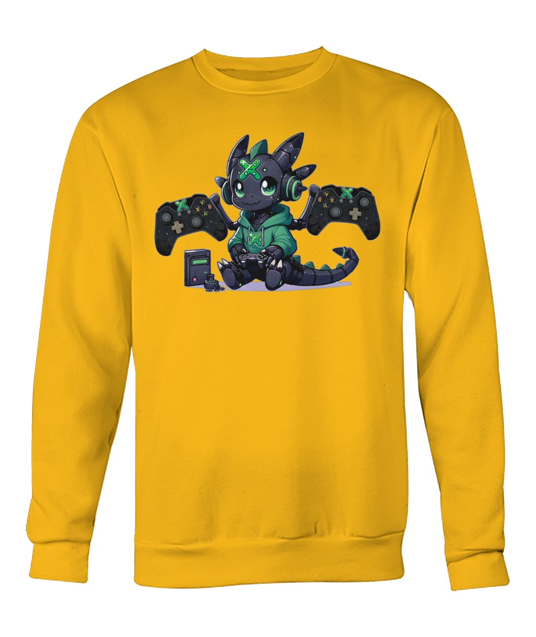 Console Dragons Green (Sweater & Long Sleeve)