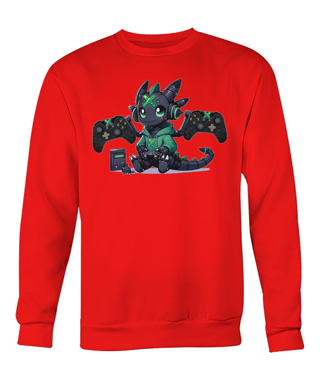 Console Dragons Green (Sweater & Long Sleeve)